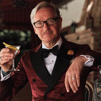 Paul Feig with Artingstall's Gin